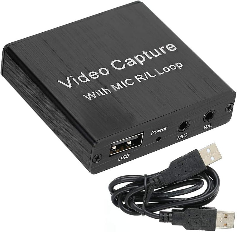 Aluminum Alloy HDMI Capture Card 4K Input 1080P Output USB 2.0 Video Recorder For OBS Streaming Gaming - Image 2